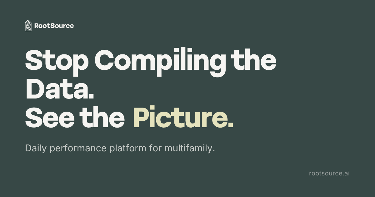 RootSource: Daily Performance Platform for Multifamily